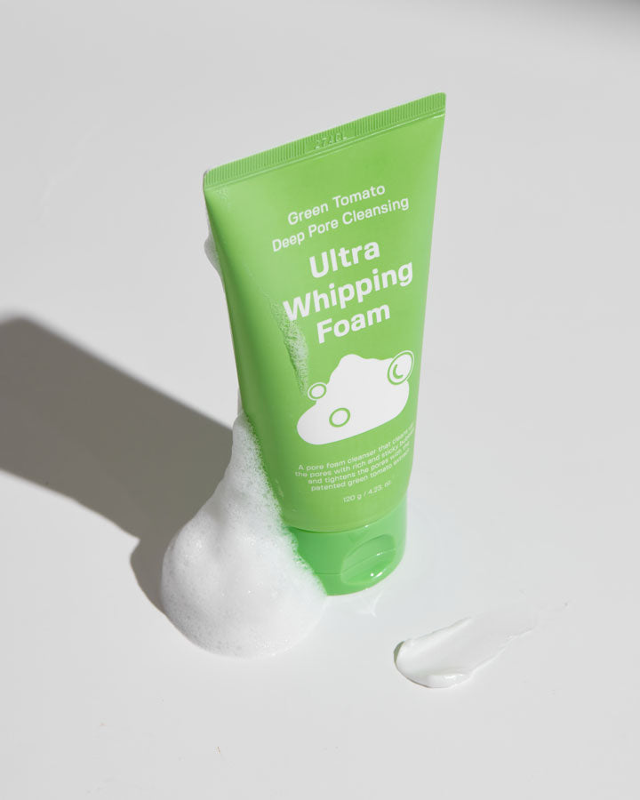 Sungboon Editor Green Tomato Deep Pore Cleansing Ultra Whipping Foam